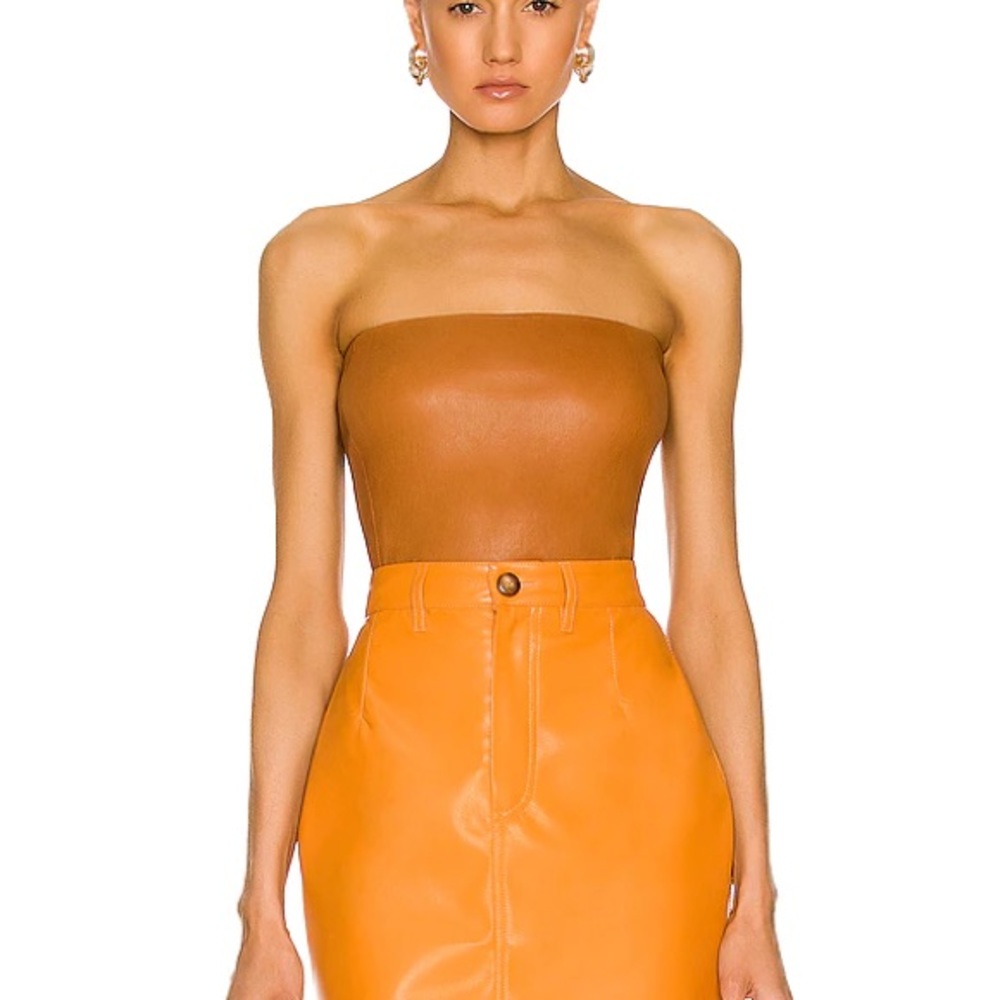 SPRWMN Tube Top in Camel